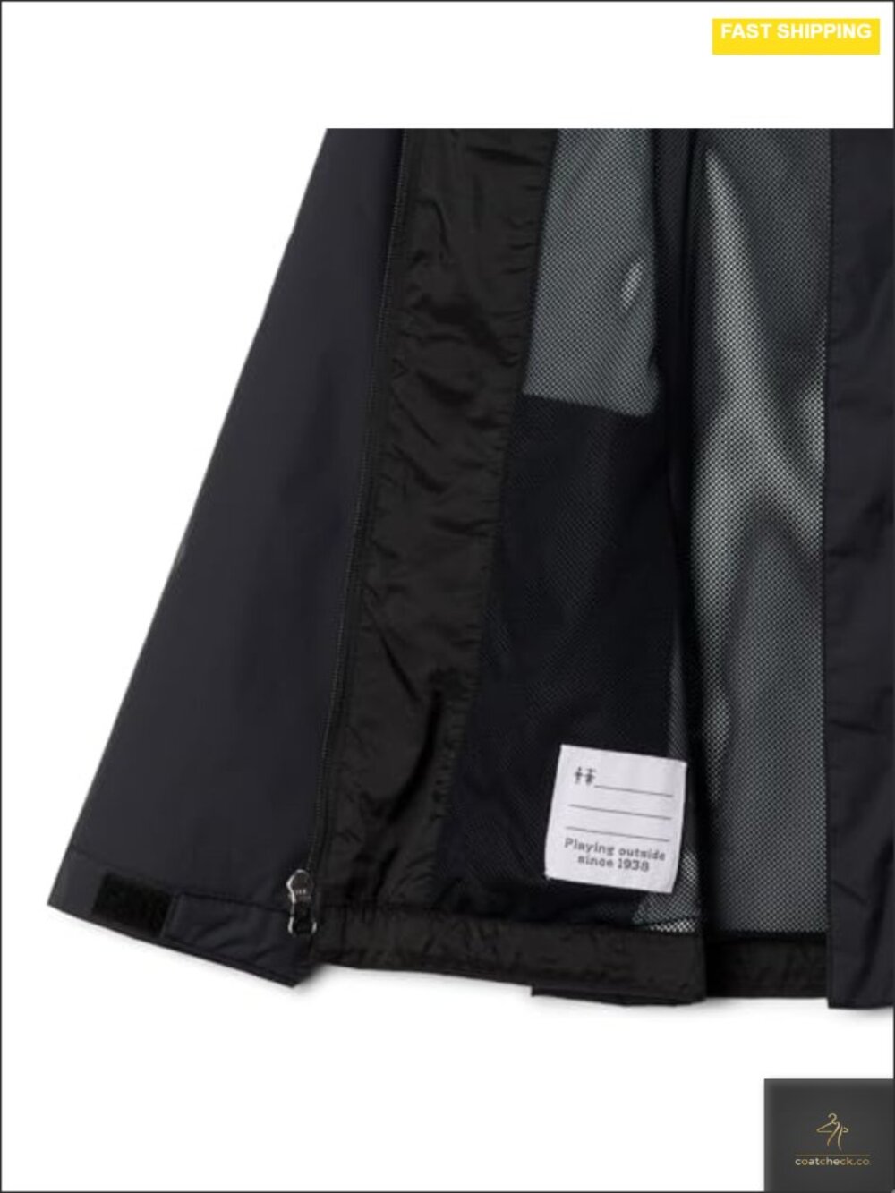 Waterproof Kids Rain Jacket with Hood - Picture 2 of 2